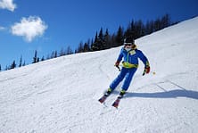 skiing technique